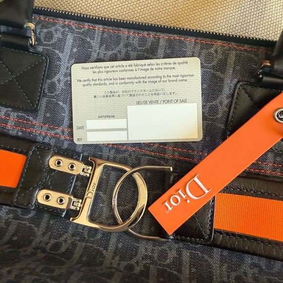 DIOR Flightline Denim Trotter Tote Bag - Picture 8 of 10